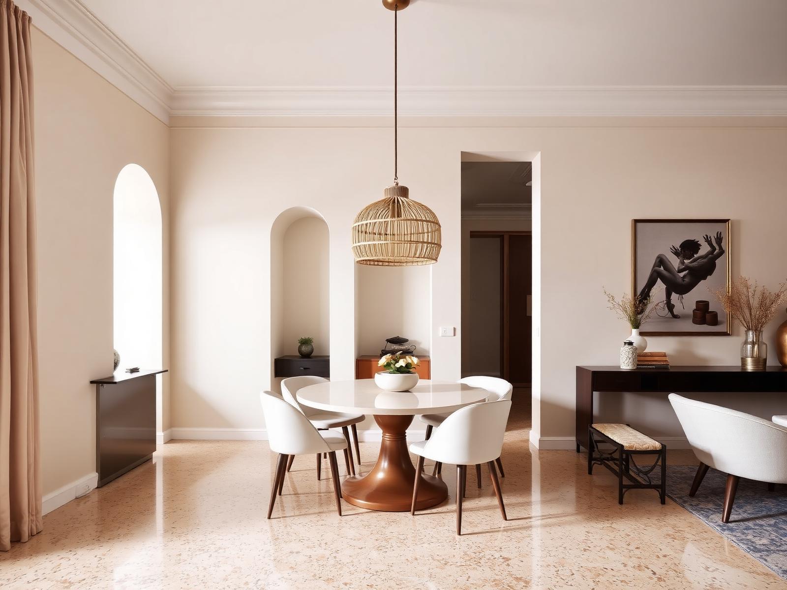 Renovated drawing room interior in a Patna apartment