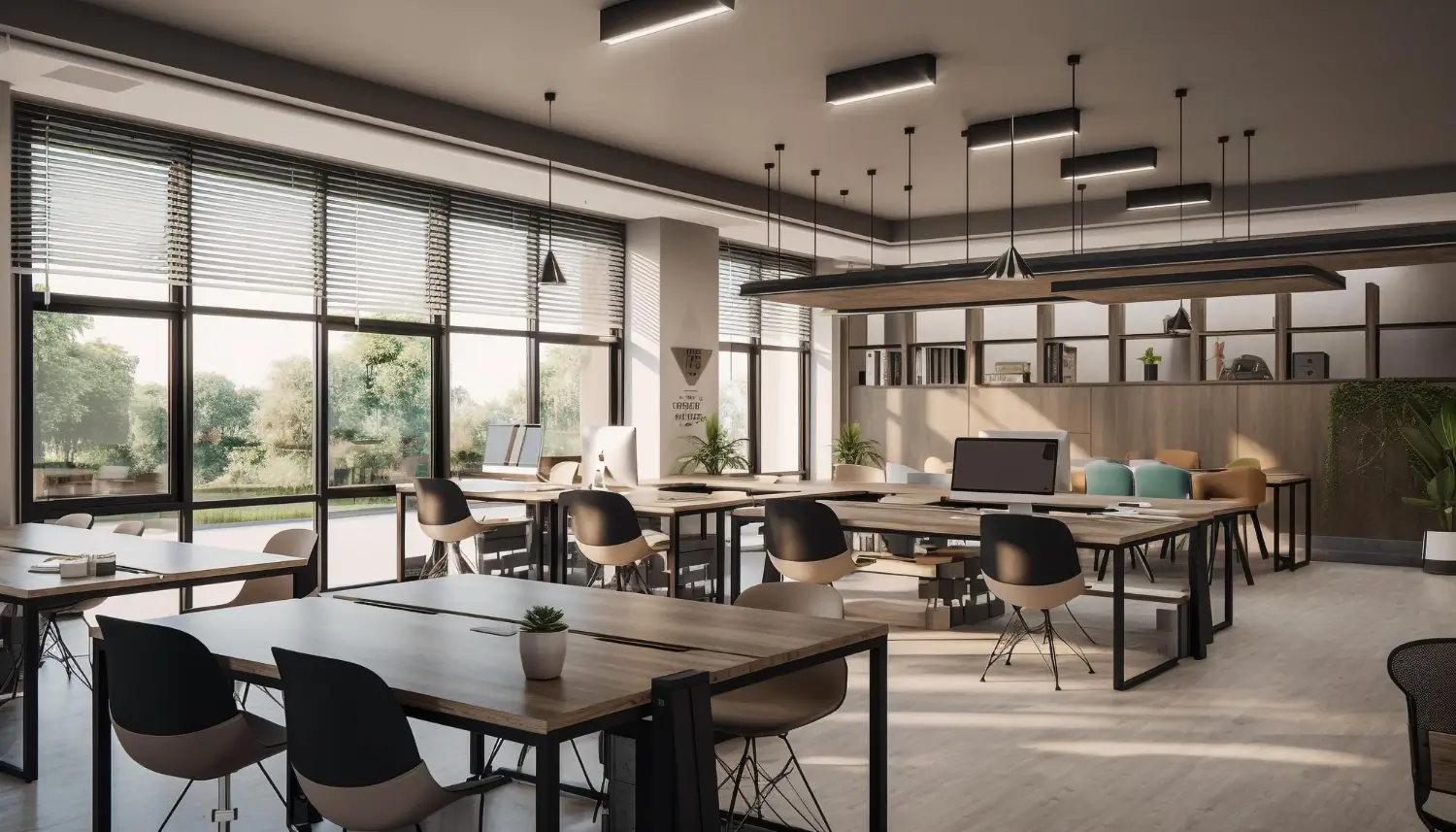 ModarchX Modern Small Office Interior Design Services