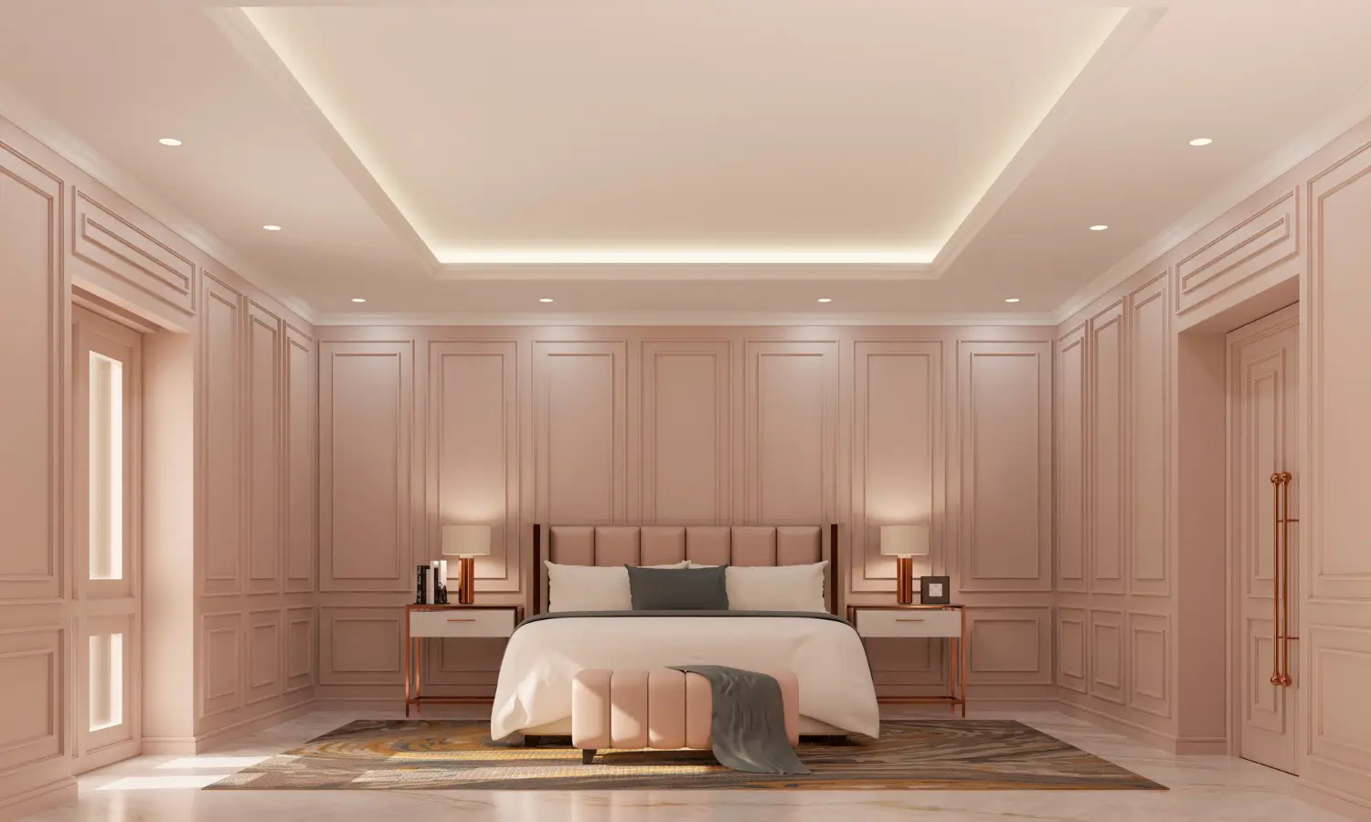Luxury Bedroom Ceiling Design